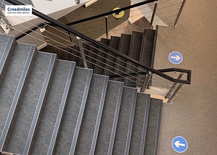 vinyl one way floor stickers