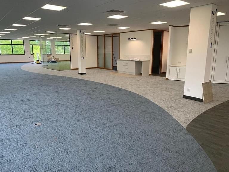 Commercial flooring contractors.