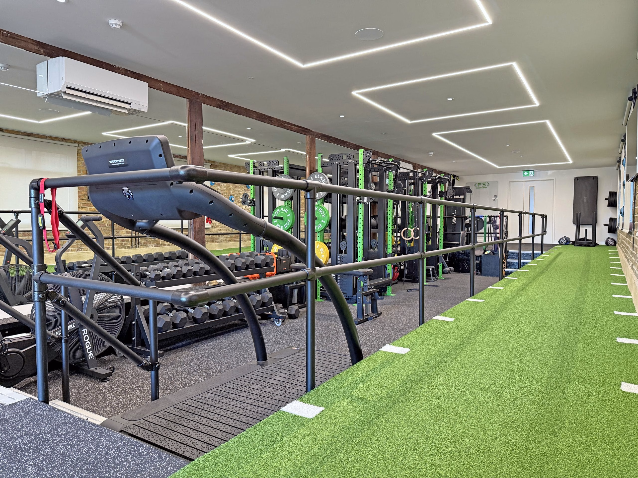 Gym fit out. Gym fit out.