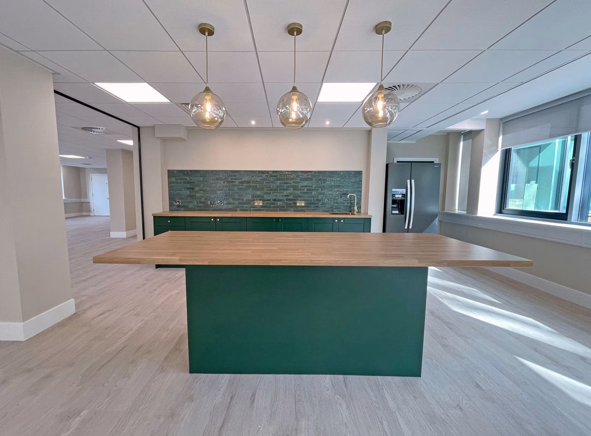 Office kitchen and meeting room refurb.