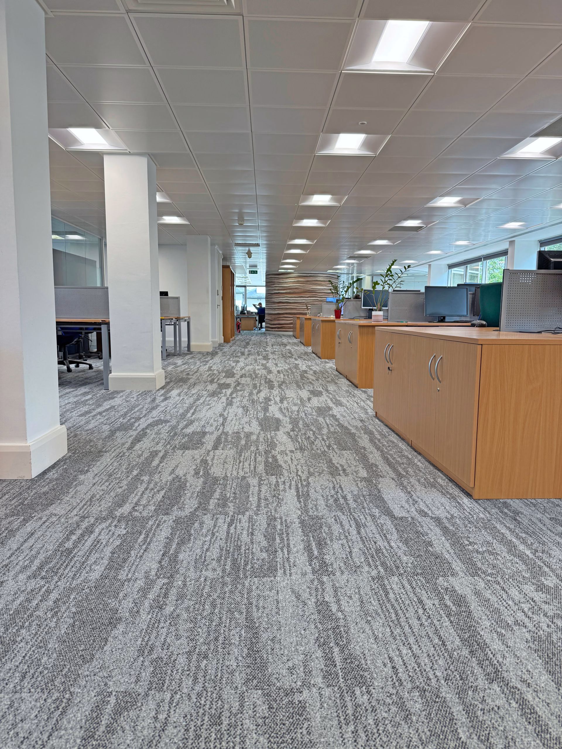 Office Flooring Installation.