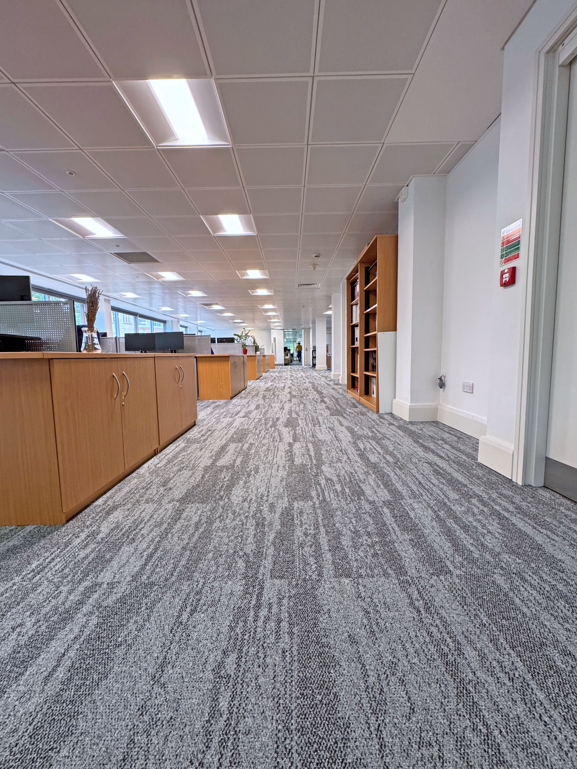 Office Flooring Installation.