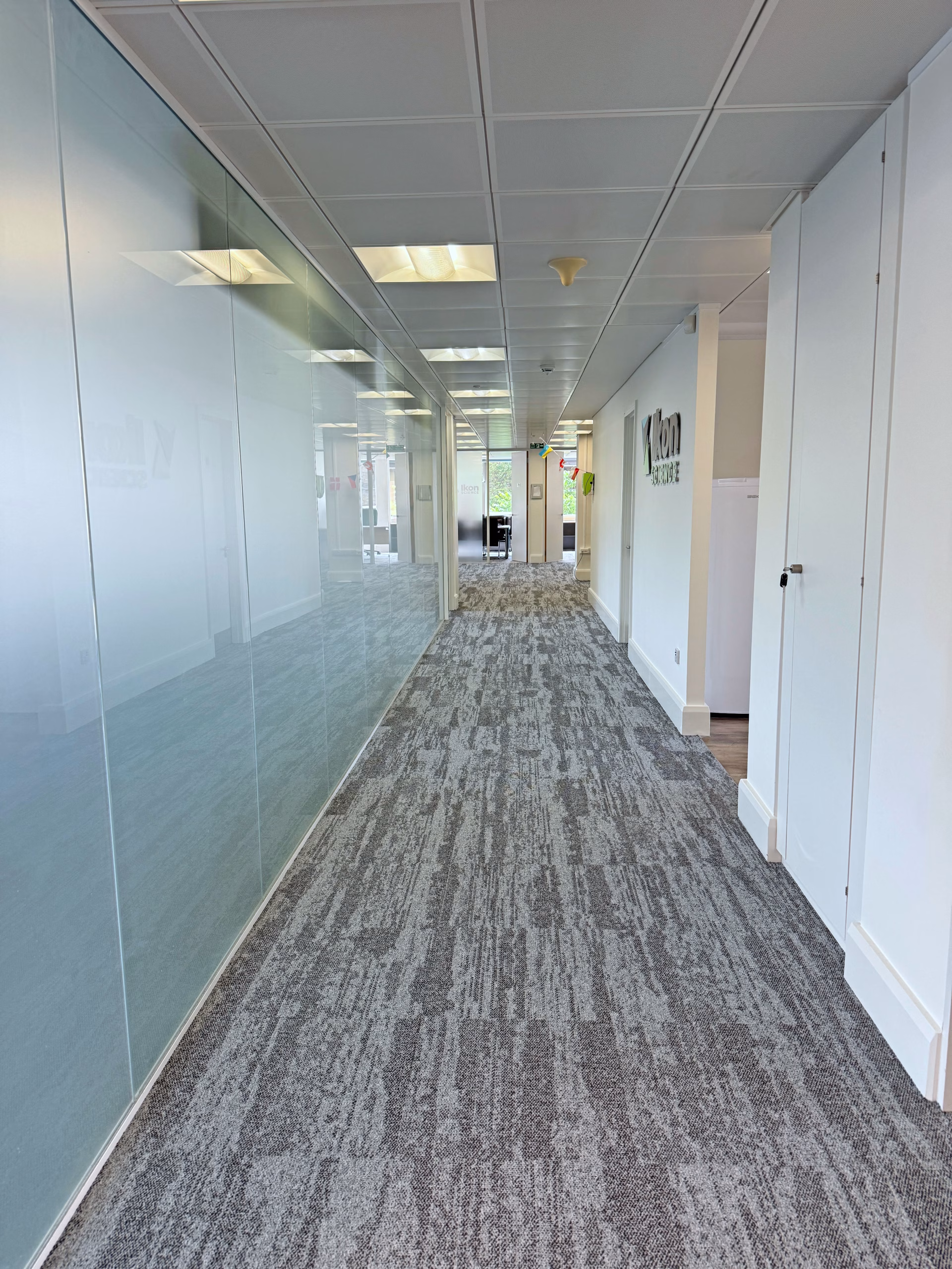 Office Flooring Installation.