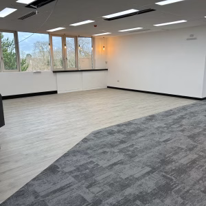 LVT to carpet tile transition LVT to carpet tile transition